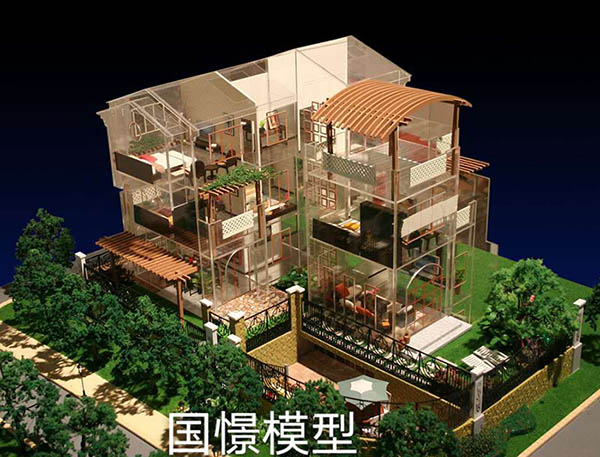 鹿寨县建筑模型