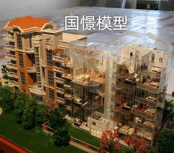 鹿寨县建筑模型